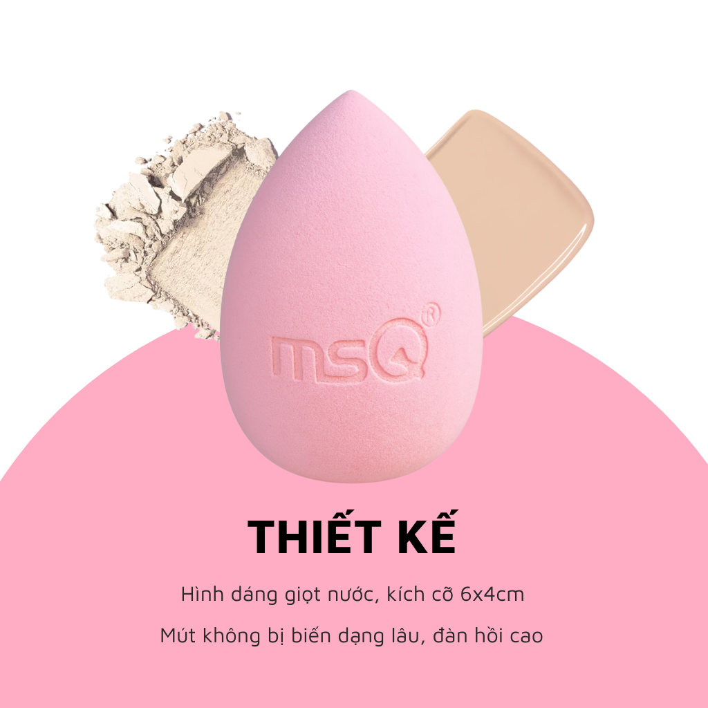 Mút Trang Điểm MSQ Miracle Complexion Size L MSQM8